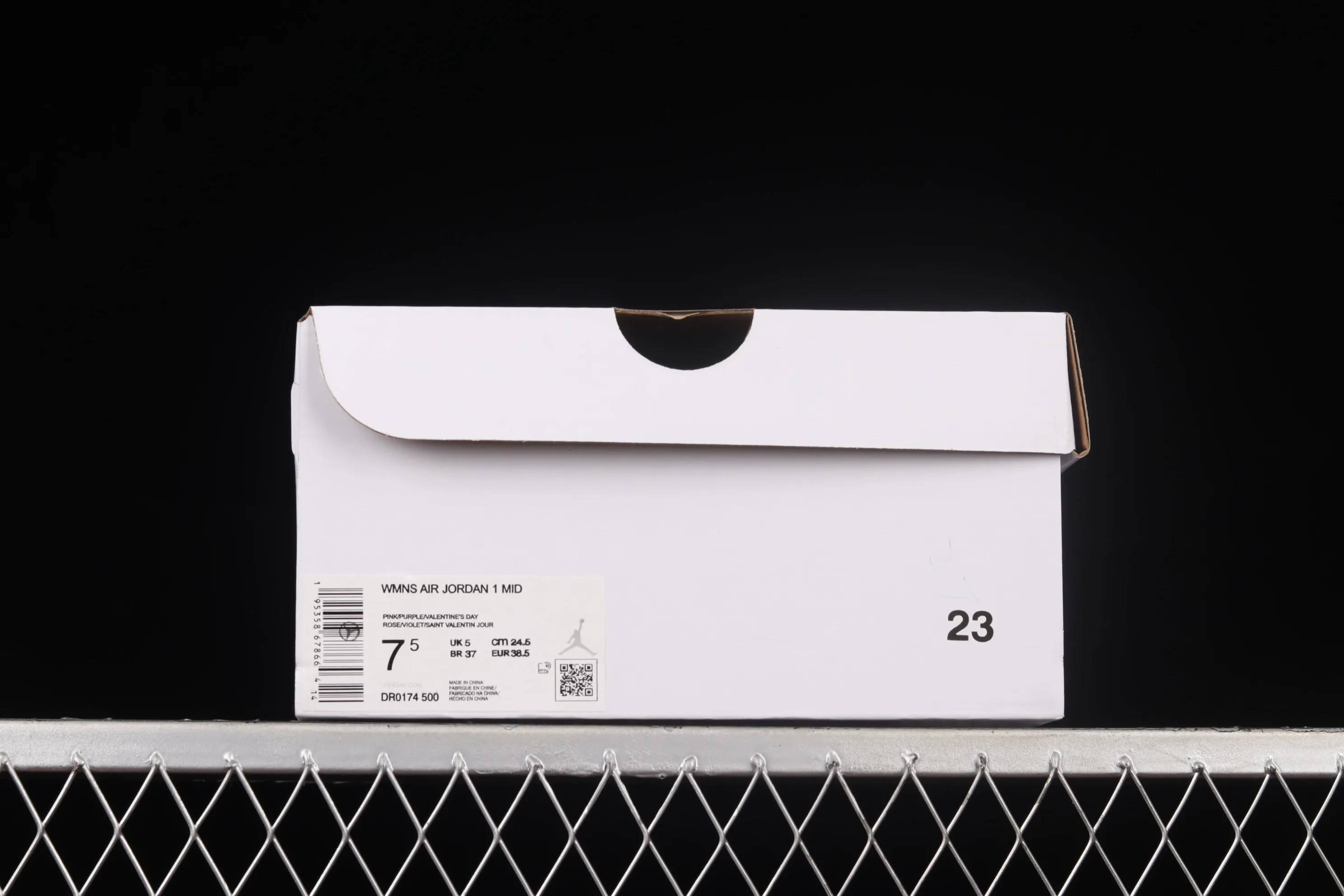 All categories Air Jordan Jordan series basketball shoes Air Jordan 1 Mid Z version Air Jordan 1 Mid "Valentine’s Day" AJ1 Joe 1 Valentine’s Day Chinese basketball shoes DR0174-500